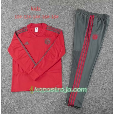 FC Bayern München Barn Tränings Sweatshirtställ Röd 2018/19